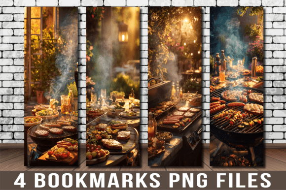 Download Summer Backyard BBQ Garden Bookmark PNG - Backyard bbq Collection
