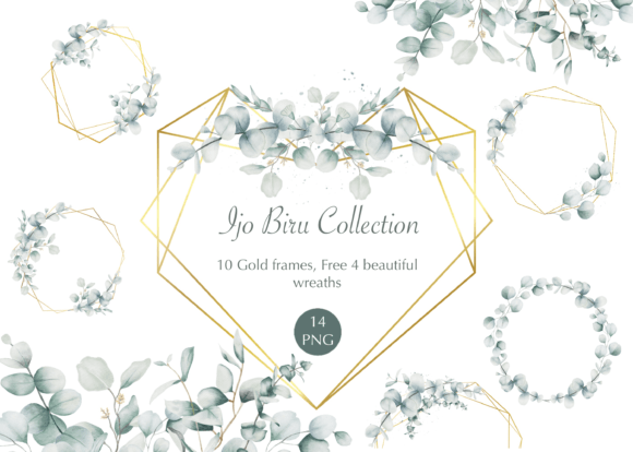 Download Gold Frames Eucalyptus - Eucalyptus Collection