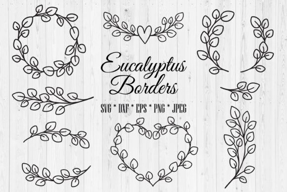 Download Eucalyptus Wreaths, Borders and Branches - Eucalyptus Collection