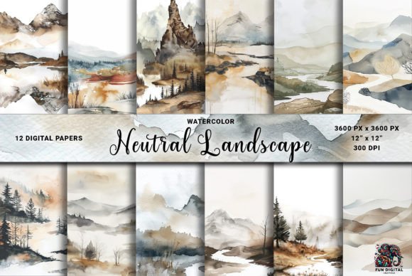 Download Watercolor Misty Fprest Soft Colors - Soft colors Collection