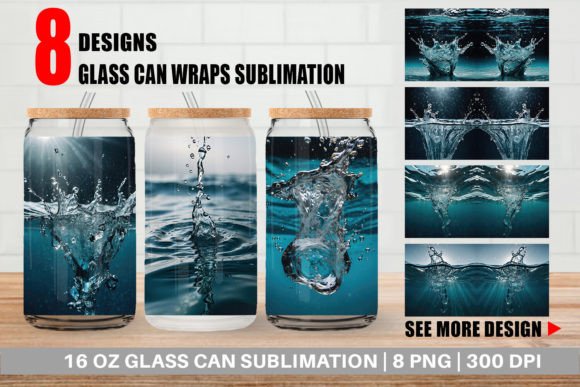 Download Glass Can Water Splash - Water splash Collection