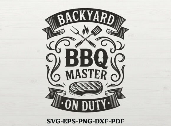 Download Backyard BBQ Master on Duty SVG - Backyard bbq Collection