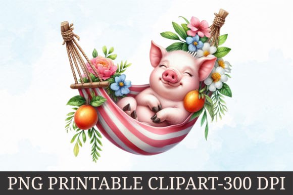 Download Adorable Animals in Hammock Clipart - Adorable animals Collection